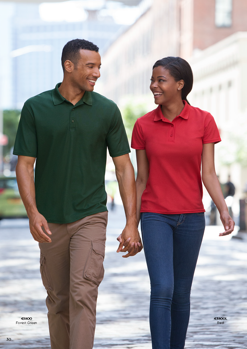 GILDAN POLO Animalprint.gr